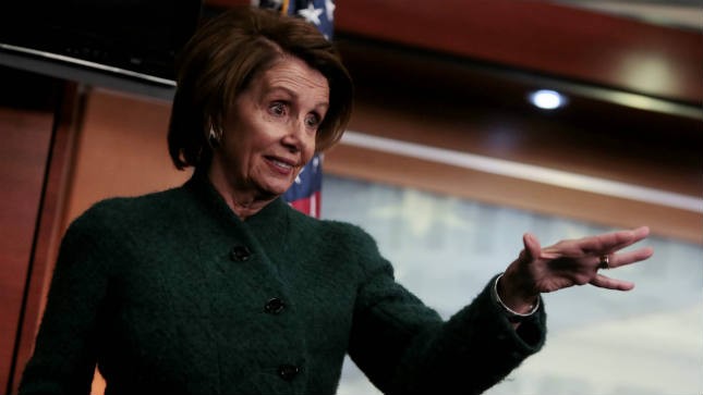 Nancy Pelosi, Valentine's Day, Obamacare