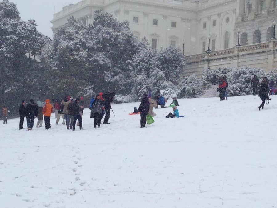 Sledding Ban, Capitol Hill