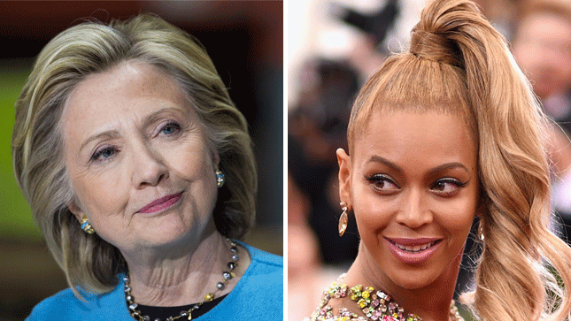 Hillary Clinton, Beyonce