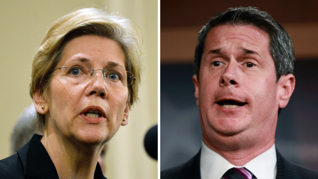 Elizabeth Warren, David Vitter