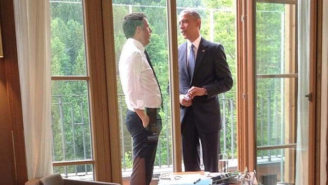 Obama, Cigarette, Smoking, G7