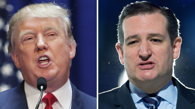 Donald Trump, Ted Cruz