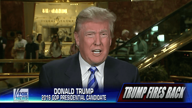 Donald Trump, Fox News, Debate