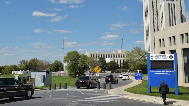 Walter Reed, Active shooter, gunfire