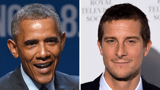 Barack Obama, Bear Grylls, Running wild, Alaska