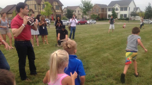 Marco Rubio, Football, Iowa State Fair