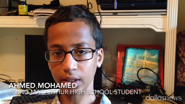 Ahmed Mohamed, Irving, Texas, Clock, Bomb