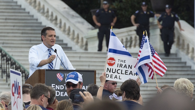 Ted Cruz, Iran deal, Rally, Capitol Hill,