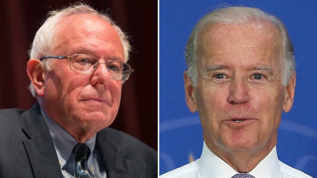 Bernie Sanders, Joe Biden