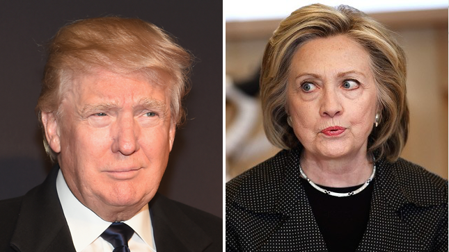 Donald Trump, Hillary Clinton