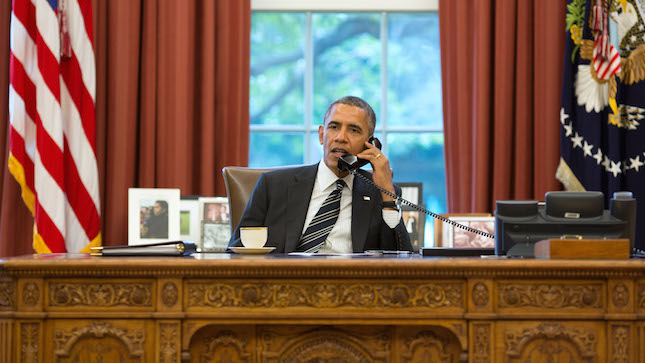 Barack Obama, Phone, Call