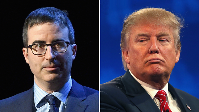 John Oliver, Donald Trump