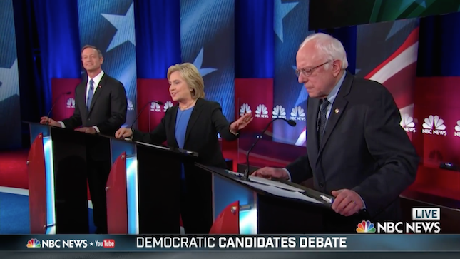 Hillary Clinton, Bernie Sanders, Debate, NBC News