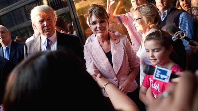 Sarah Palin, Donald Trump