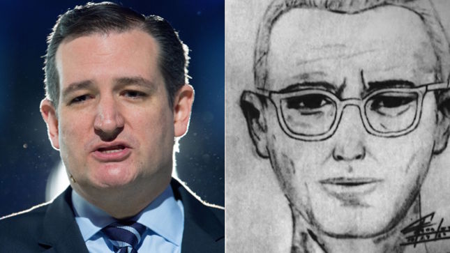 Ted Cruz, Zodiac Killer