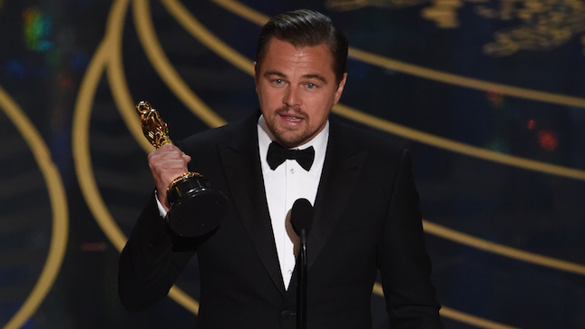 Leonardo DiCaprio, Oscars, Climate Change, Academy Awards