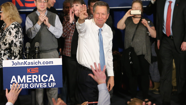 John Kasich, New Hampshire, Primary