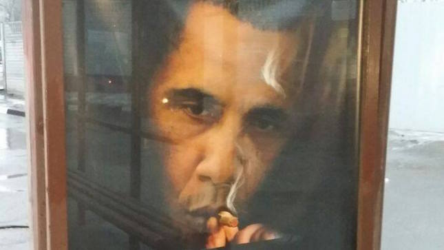 Barack Obama, Smoking, Russia