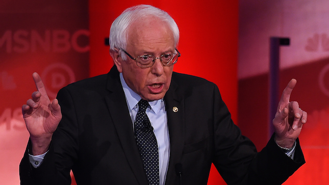 Bernie Sanders, MSNBC, Debate