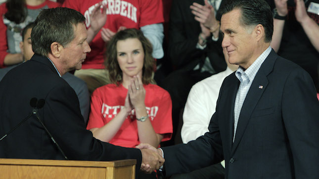 Mitt Romney, John Kasich