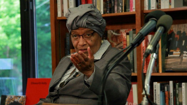 Liberian President Ellen Sirleaf Johnson