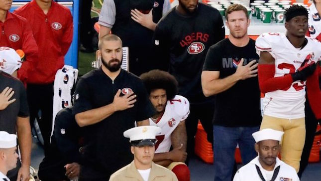 Colin Kaepernick, national anthem, protest