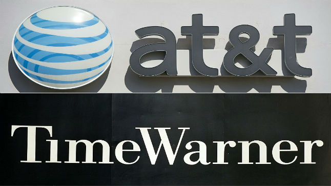 AT&T Time Warner logos