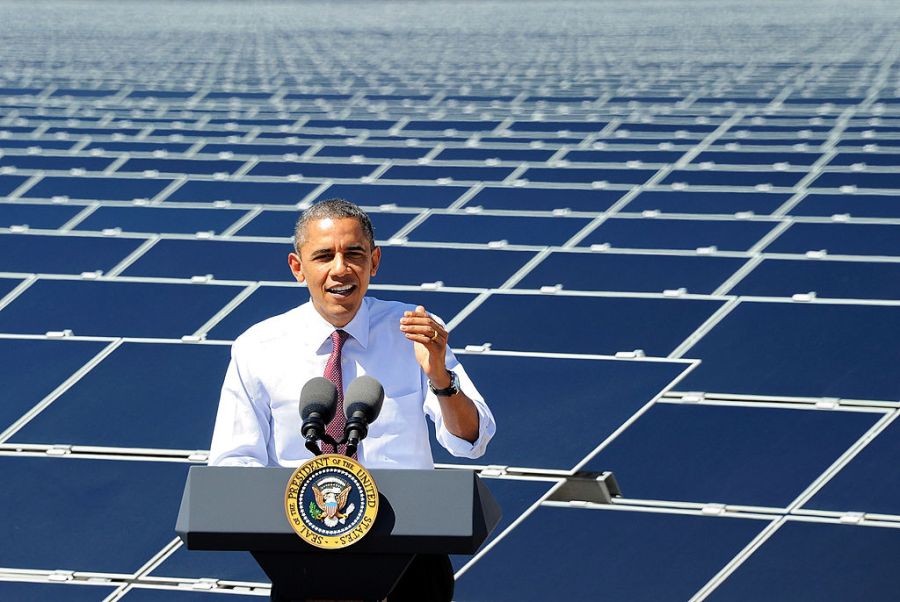 Obama solar panels