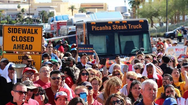 Trump hotel, Donald Trump, taco trucks, culinary union