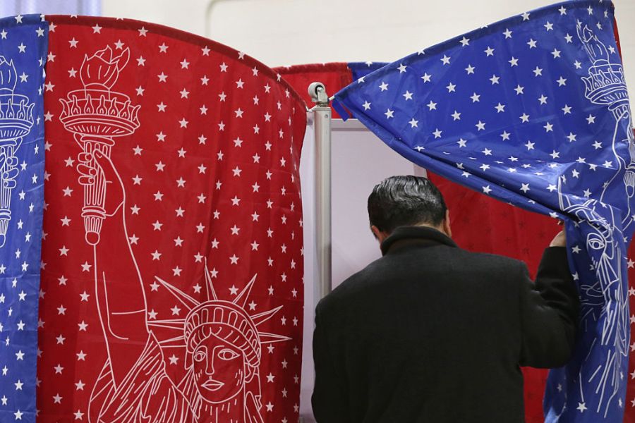 Voting booth