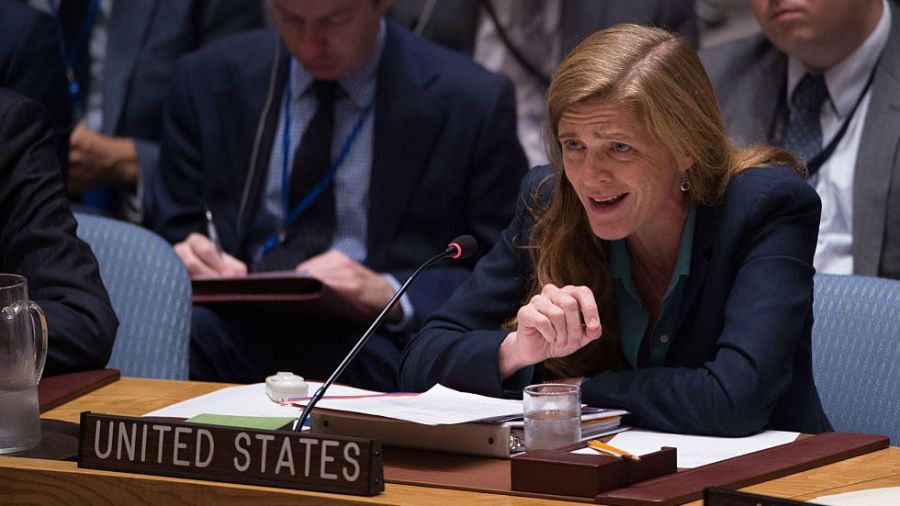 U.N. Ambassador Samantha Power