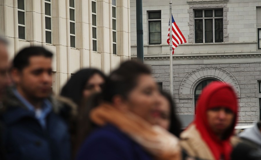 immigrant judges stress tired trump administration policies unfair law and order due process national association of immigration judges la times james mchenry homeland security us department of justice