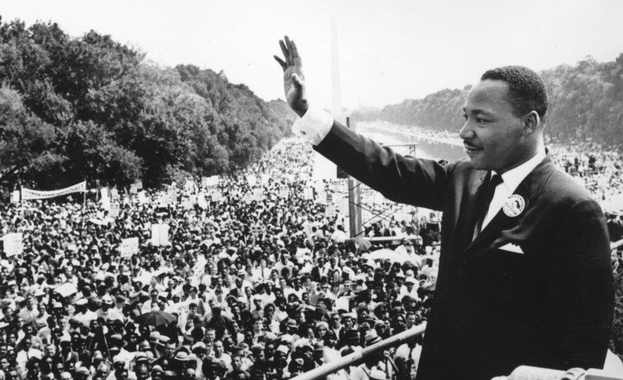Image: Martin Luther King Jr. during his 'I Have a Dream' speech