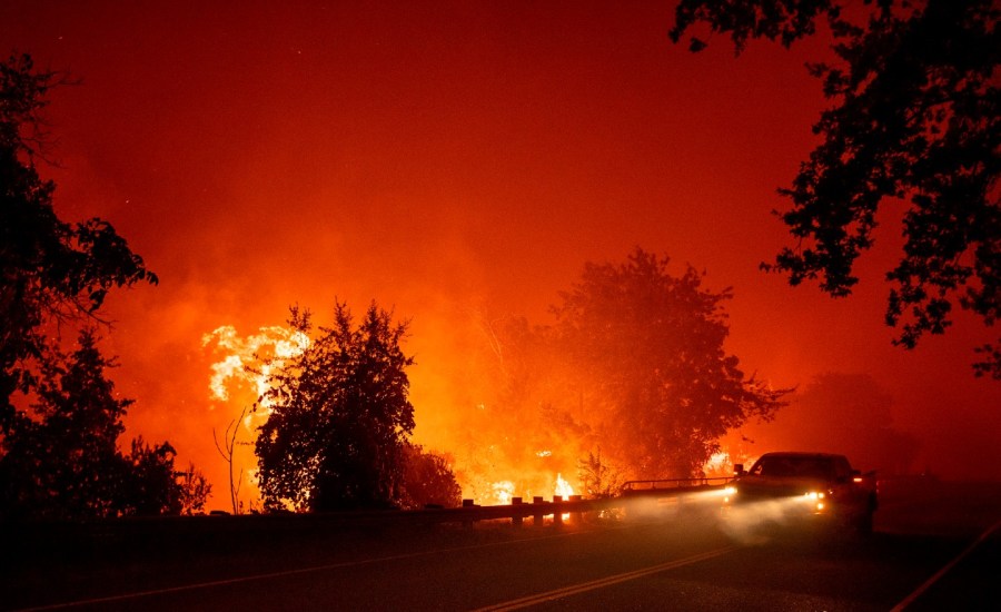 california wildfire state 27 fires lnc lightning complex firenado state of emergency declaration governor gavin newsom rolling blackouts heat wave storm