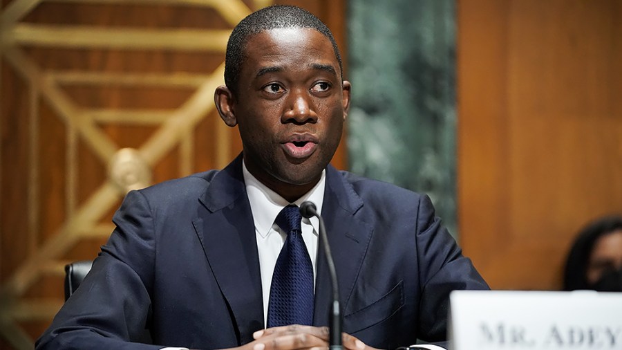 Deputy Treasury Secretary nominee Adewale Adeyemo