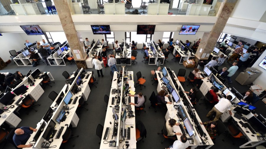 Al Jazeera newsroom