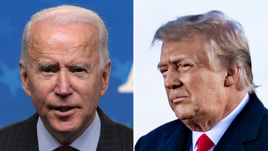 President Joe Biden and former President Donald Trump