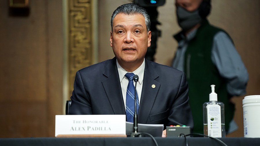 Sen. Alex Padilla (D-Calif.)