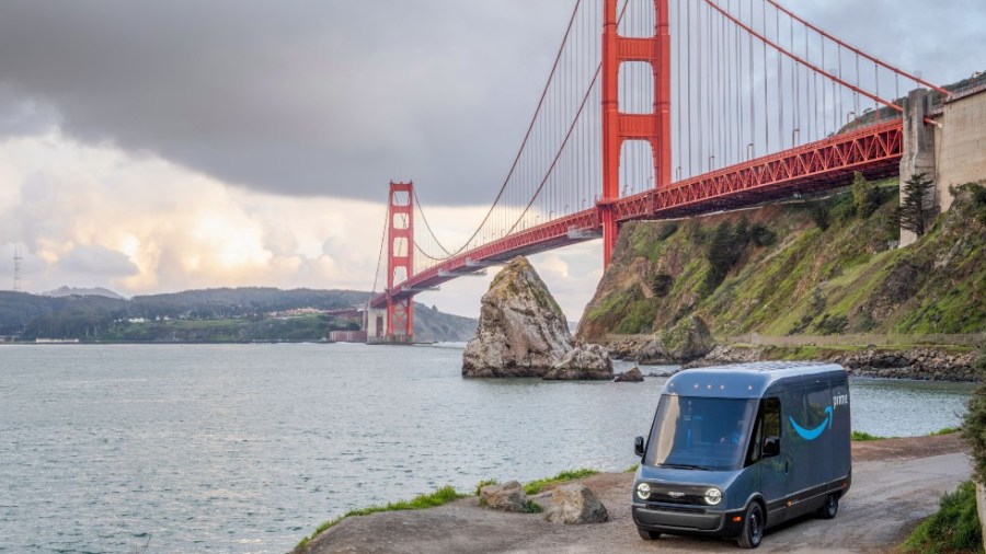 Amazon has begun testing its electric delivery vans in San Francisco