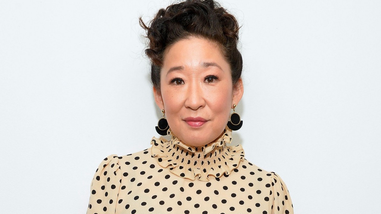 Sandra Oh poses backstage during the 33nd Annual Tibet House US Benefit Concert & Gala on February 26, 2020 in New York City