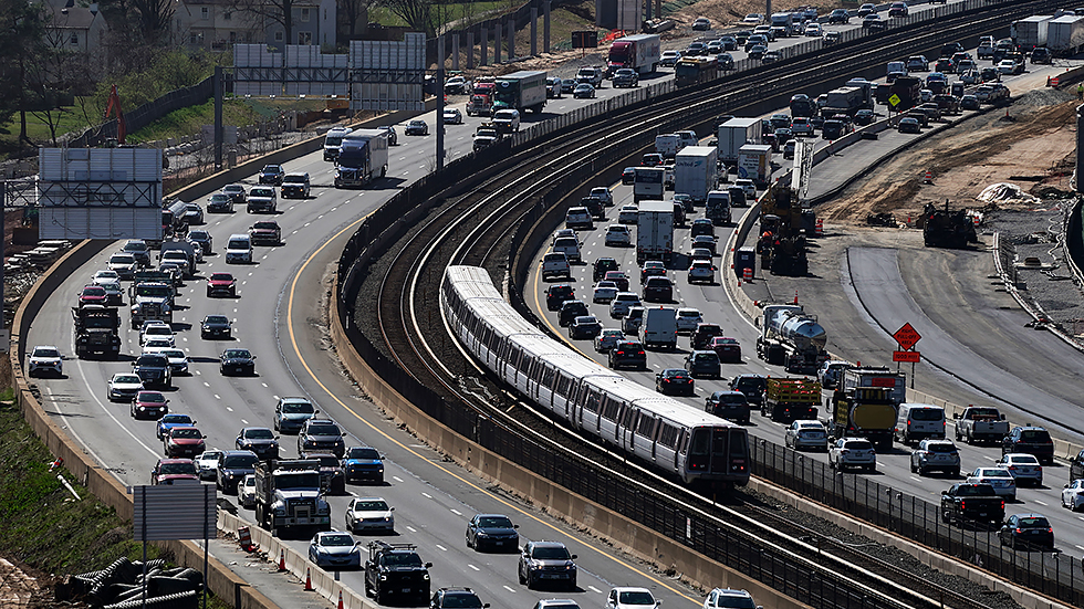 I-66 corridor in Merrifield, Va.