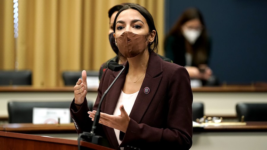 Rep. Alexandria Ocasio-Cortez (D-N.Y.) discusses the Puerto Rico Self-Determination Act