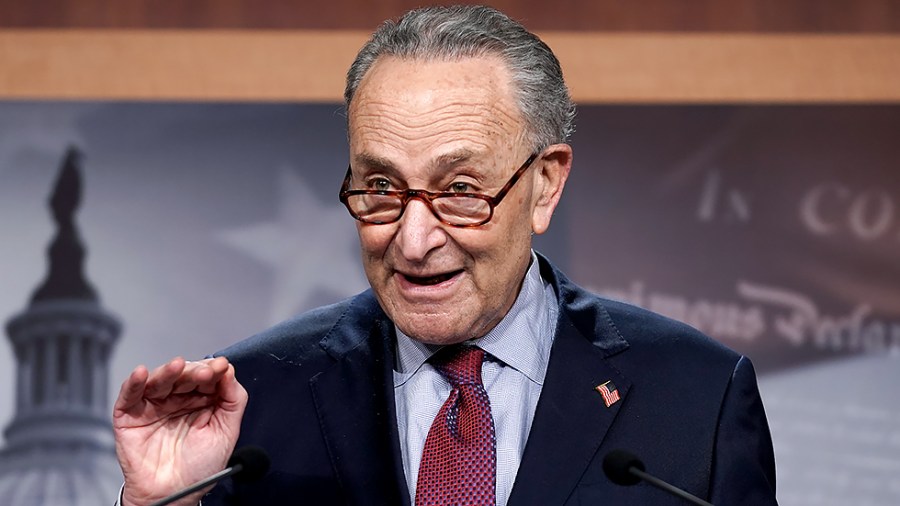 Majority Leader Charles Schumer (D-N.Y.)