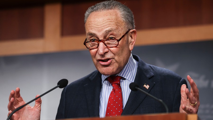 Majority Leader Charles Schumer (D-N.Y.)