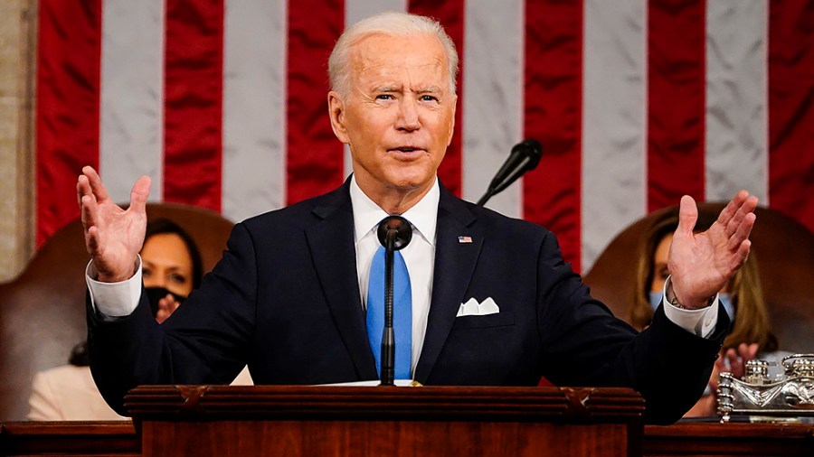 President Biden gives his first joint address to Congress