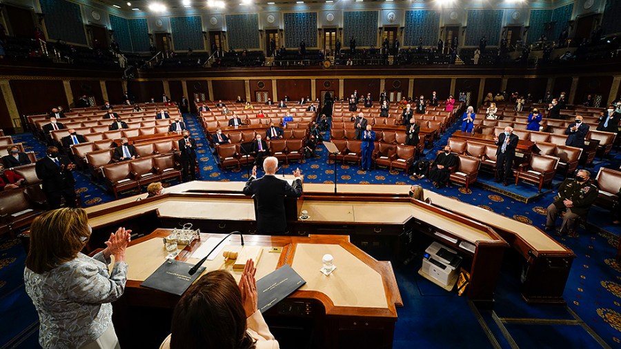 President Biden gives his first joint address to Congress