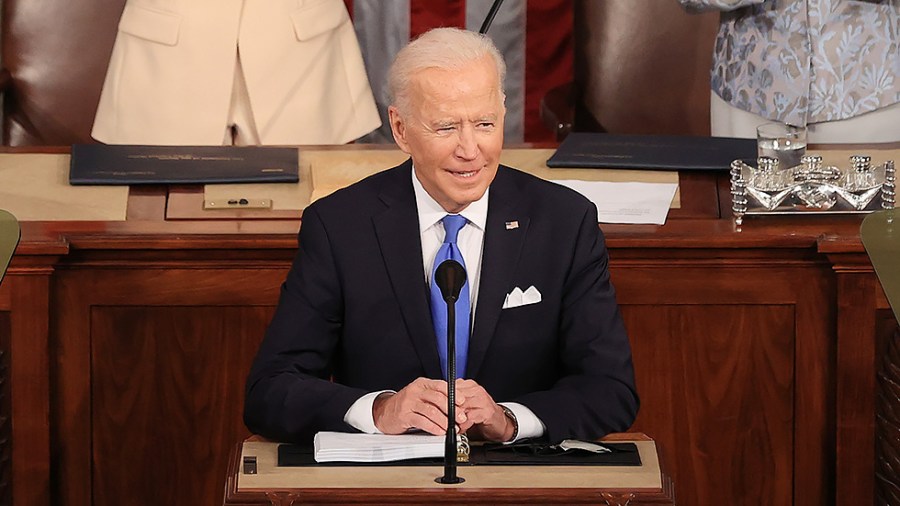 President Biden gives his first joint address to Congress