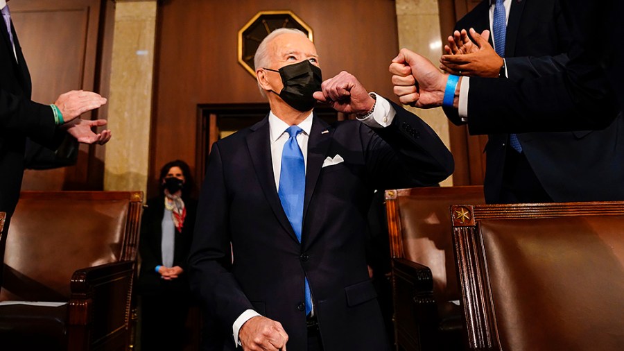 President Biden gives his first joint address to Congress