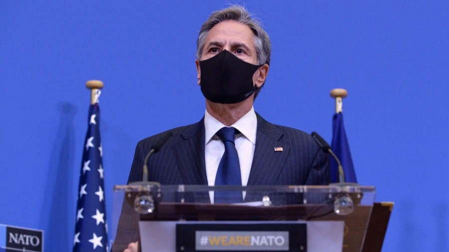 Antony Blinken at NATO meeting