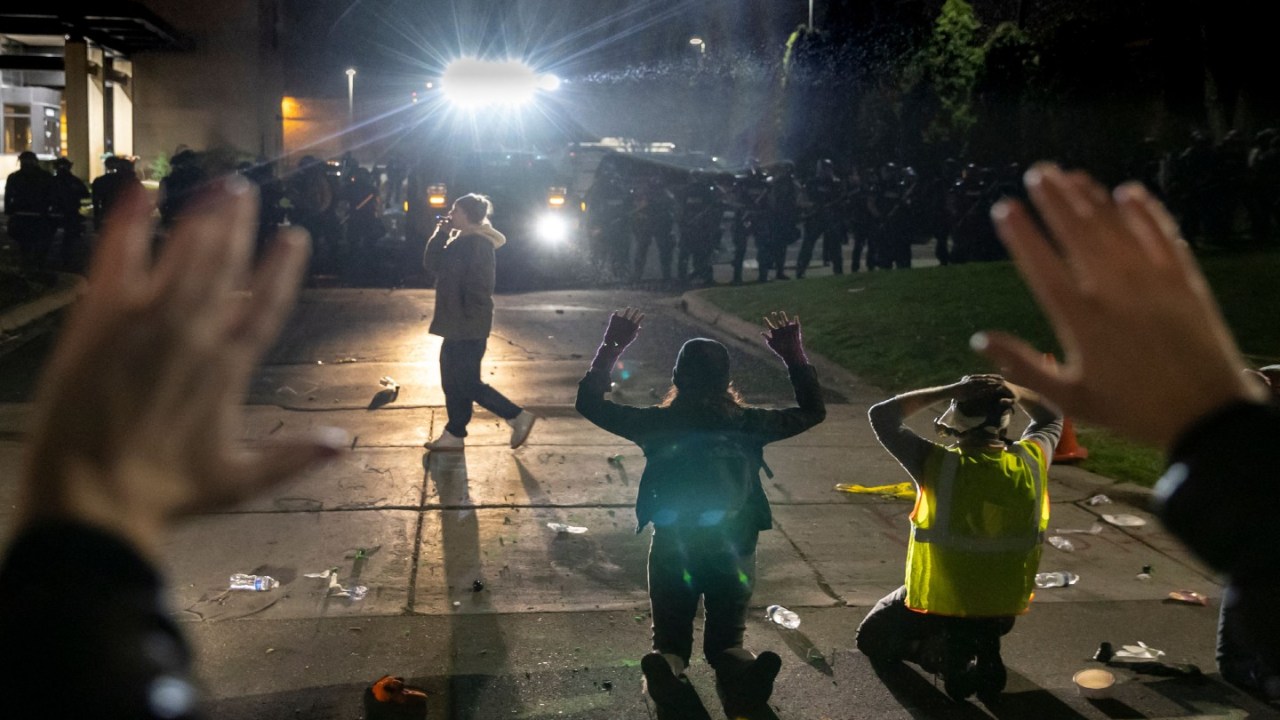george floyd minneapolis death police brutality protest riots black lives matter brooklyn center daunte wright minnesota shooting police national guard